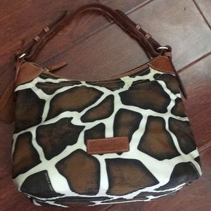 Dooney & Brouke giraf pattern